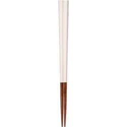 八角陶彩 白練 22.5cm