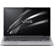 VAIO A12 12.5型ワイド/Core i5-8200Y/Windows 10 Home 64ビット/日本語配列/ブラック＆シルバー VJA12190121B