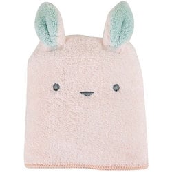 吸水アニマル フェイスタオル ウサギ