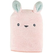 吸水アニマル ヘアドライタオル ウサギ