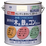 HSU102-3.2 [ニッペ 水性つやありEXE 3.2L ミルキーホワイト]