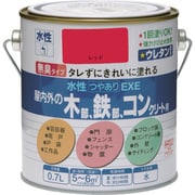 HSU107-0.7 [ニッペ 水性つやありEXE 0.7L レッド]