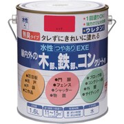 HSU107-1.6 [ニッペ 水性つやありEXE 1.6L レッド]