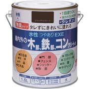 HSU111-1.6 [ニッペ 水性つやありEXE 1.6L ブラックチョコレート]