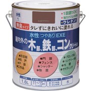 HSU123-1.6 [ニッペ 水性つやありEXE 1.6L カカオブラウン]