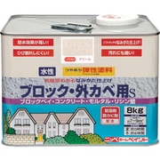 HT104-8 [ニッペ 弾性ブロック・外かべ用S 8kg クリーム]