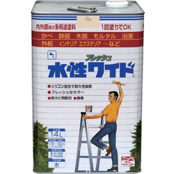 HTA101-14 [ニッペ 水性フレッシュワイド 14L アイボリー]