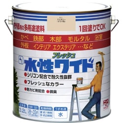HTA101-3.2 [ニッペ 水性フレッシュワイド 3.2L アイボリー]