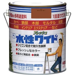 HTA108-1.6 [ニッペ 水性フレッシュワイド 1.6L ライトカーキー]