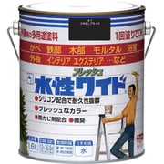 HTA147-1.6 [ニッペ 水性フレッシュワイド 1.6L つやなしブラック]