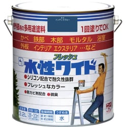 HTA160-3.2 [ニッペ 水性フレッシュワイド 3.2L インディゴブルー]