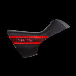 ロードバイク用ブラケットフード ソフトタイプ レッド SH-6800S-RE02