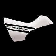 ロードバイク用ブラケットフード ソフトタイプ マットホワイトブラック SH-6800S-WBK15