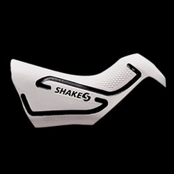 ロードバイク用ブラケットフード ソフトタイプ マットホワイトブラック SH-91/80S-WBK10
