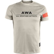 AWA TEE 1 13B-CHERRY-TOMATO/SILVER-BIRCH/WHI L