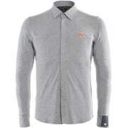 AWA BLACK-SHIRT 02B-DRIZZLE L