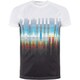 HG TEE 3 05B-WHITE/STRETCH-LIMO M