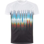 HG TEE 3 05B-WHITE/STRETCH-LIMO M