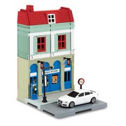楽器店＆アウディA5 スポーツバック [1/64スケール ダイキャストミニカー]