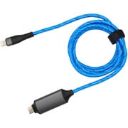 CK-CL01BL [イルミネーションケーブル Type-C to Lightning 1m ブルー]
