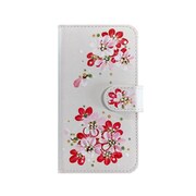 ラブリーダイアリーケース らくらくスマートフォン me F-01L WH
