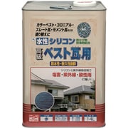 HU104-14 [ニッペ 水性シリコンベスト瓦用 14L 銀黒]