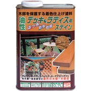 HUH003-0.7 [ニッペ 油性デッキ&ラティス 0.7L チーク]