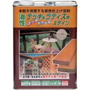 HUH008-3.2 [ニッペ 油性デッキ&ラティス 3.2L シャドウグレー]