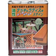 HUH009-3.2 [ニッペ 油性デッキ&ラティス 3.2L カントリーグリーン]