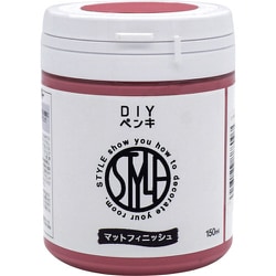 HUM350-150 [ニッペ 水性つや消し塗料DIYペンキ 150ML ベリーピンク]