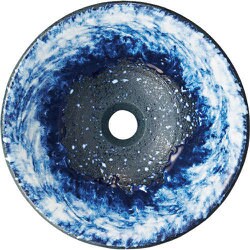 HW1023-016 [SANEI 手洗器 信楽焼 利楽シリーズ]