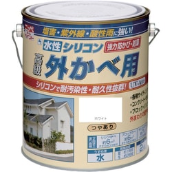 HWB101-2 [ニッペ 水性シリコン外かべ用 2kg ホワイト]