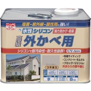 HWB102-8 [ニッペ 水性シリコン外かべ用 8kg アーバングレー]