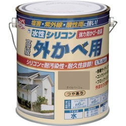 HWB105-2 [ニッペ 水性シリコン外かべ用 2kg タイルベージュ]
