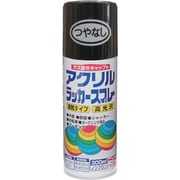 HWE006-300 [ニッペ アクリルラッカースプレー 300ml つやなしブラック]