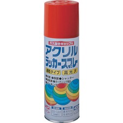 HWE009-400 [ニッペ アクリルラッカースプレー 400ml レッド]