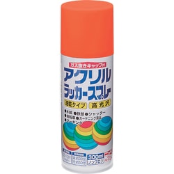 HWE010-300 [ニッペ アクリルラッカースプレー 300ml オレンジ]