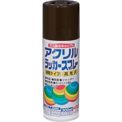 HWE018-300 [ニッペ アクリルラッカースプレー 300ml チョコレート]