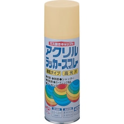 HWE020-400 [ニッペ アクリルラッカースプレー 400ml クリーム]