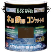 HWX124-3.2 [ニッペ 水性エコエバー 3.2L チョコレート]