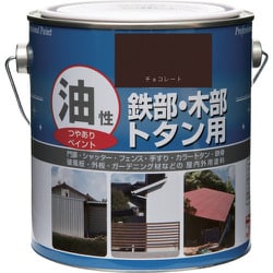 HYJ092-1.6 [ニッペ 油性鉄部・木部・トタン用 1.6L チョコレート]