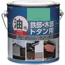 HYJ223-1.6 [ニッペ 油性鉄部・木部・トタン用 1.6L リーフグリーン]