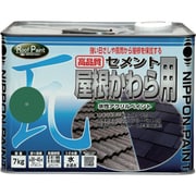 HYN008-7 [ニッペ 水性セメント屋根かわら用 7kg 緑]