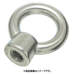 IN-6W [水本 ステンレス アイナット ブネジ 捻子径W-1/4 （849-1626） 1個]