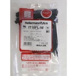 ヘラマンタイトン インシュロックタイ マーキングタイ(耐候グレード) IT18FL-W