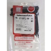 ヘラマンタイトン インシュロックタイ マーキングタイ(耐候グレード) IT18FL-W