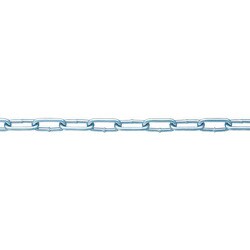 IW30 [ニッサチェイン 鉄ユニクロ溶接リンクチェイン 3mm×30m]