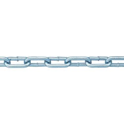 IW55 [ニッサチェイン 鉄ユニクロ溶接リンクチェイン 5.5mm×30m]