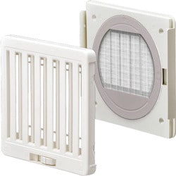 JKS150MWH [JAPPY 換気用樹脂製レジスター 150Φ ハニカムメッシュ]