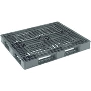 JL-D4-1210E [リス 輸出用ワンウェイパレットJL-D4・1210E片面四方差し 黒]